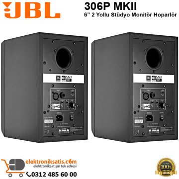 JBL 306P MKII Stüdyo Monitör Hoparlör Çift