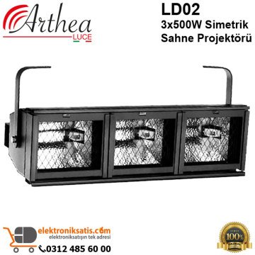 Arthea Luce 3x500W Simetrik Sahne Projektörü