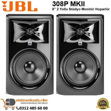 JBL 308P MKII Stüdyo Monitör Hoparlör Çift