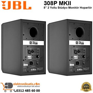 JBL 308P MKII Stüdyo Monitör Hoparlör Çift