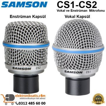 Samson CS1/CS2 Vokal ve Enstrüman Mikrofonu