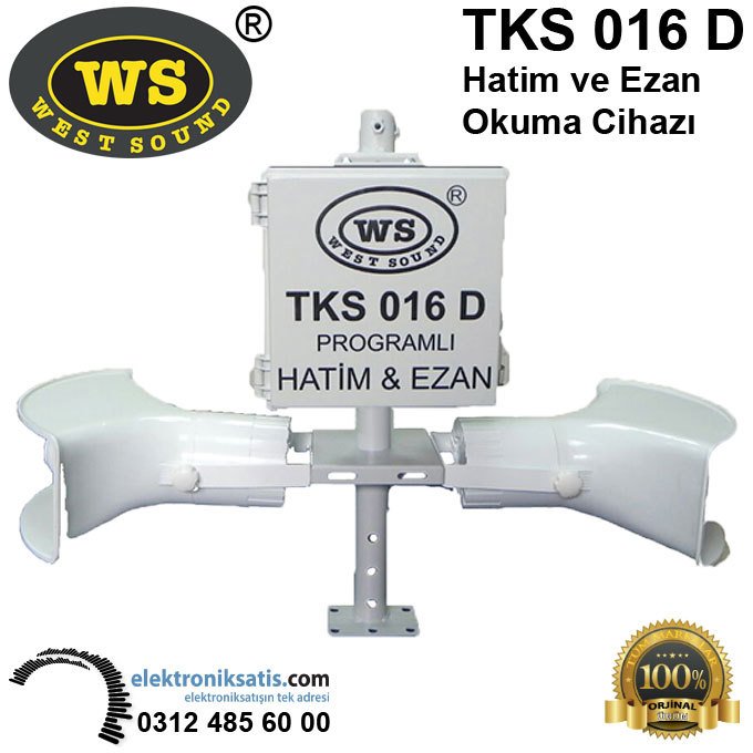 West Sound TKS 016 D Programlı Hatim ve Ezan Okuma Cihazı