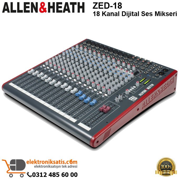 Allen Heath ZED-18 18 Kanal Ses Mikseri