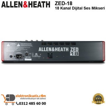 Allen Heath ZED-18 18 Kanal Ses Mikseri