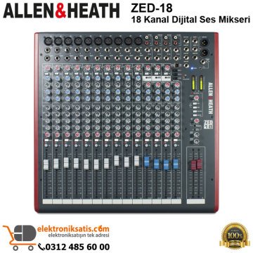 Allen Heath ZED-18 18 Kanal Ses Mikseri