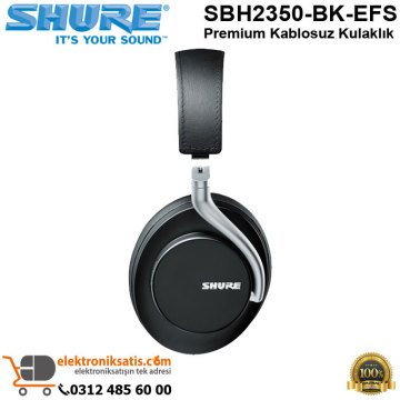 Shure SBH2350-BK-EFS Premium Kablosuz Kulaklık