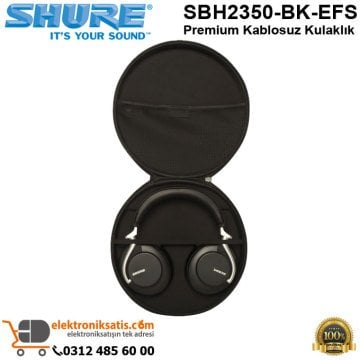 Shure SBH2350-BK-EFS Premium Kablosuz Kulaklık