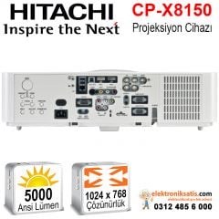 Hitachi CP-X8150 5000 Ansi Lümen Projeksiyon Cihazı