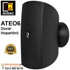 AUDAC ATEO6 60 Watt Duvar Hoparlörü Siyah