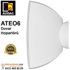 AUDAC ATEO6 60 Watt Duvar Hoparlörü Beyaz