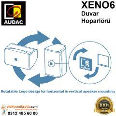 AUDAC XENO6 80 Watt Duvar Hoparlörü Siyah