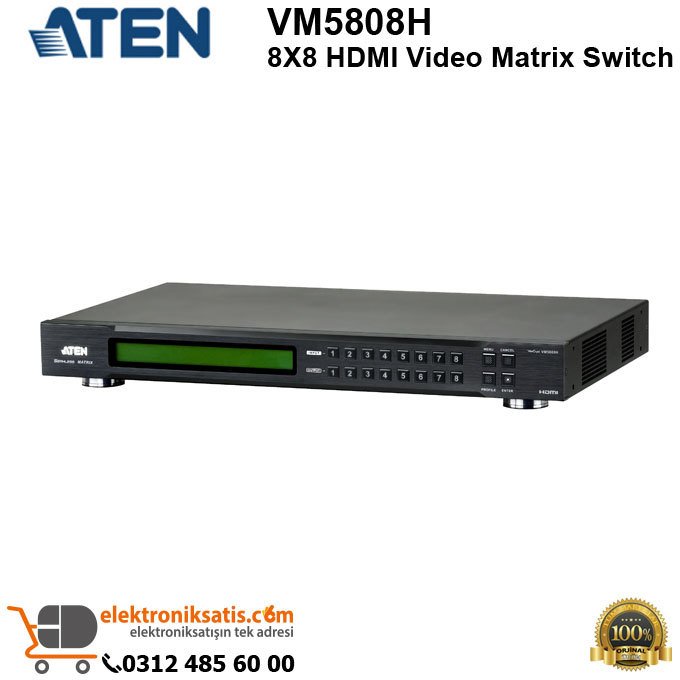 Aten VM5808H 8X8 HDMI Video Matrix Switch