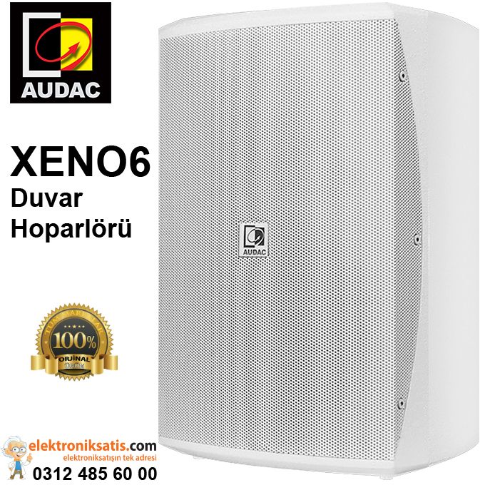 AUDAC XENO6 80 Watt Duvar Hoparlörü Beyaz