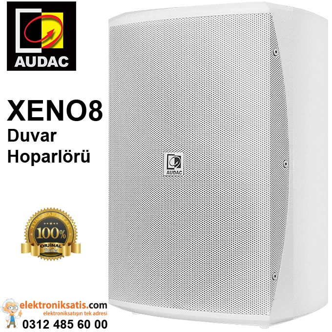 AUDAC XENO8 120 Watt Duvar Hoparlörü Beyaz