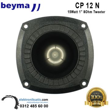 Beyma CP 12N 15 Watt 1'' 8 Ohm Dome Tweeter