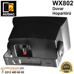 AUDAC WX802 70 Watt Duvar Hoparlörü Siyah