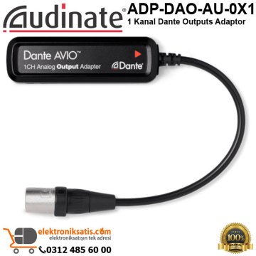 Audinate ADP-DAO-AU-0X1 1 Kanal Dante Outputs Adaptor