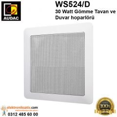 AUDAC WS524/D 30 Watt Gömme Tavan ve Duvar hoparlörü