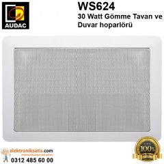 AUDAC WS624 30 Watt Gömme Tavan ve Duvar hoparlörü