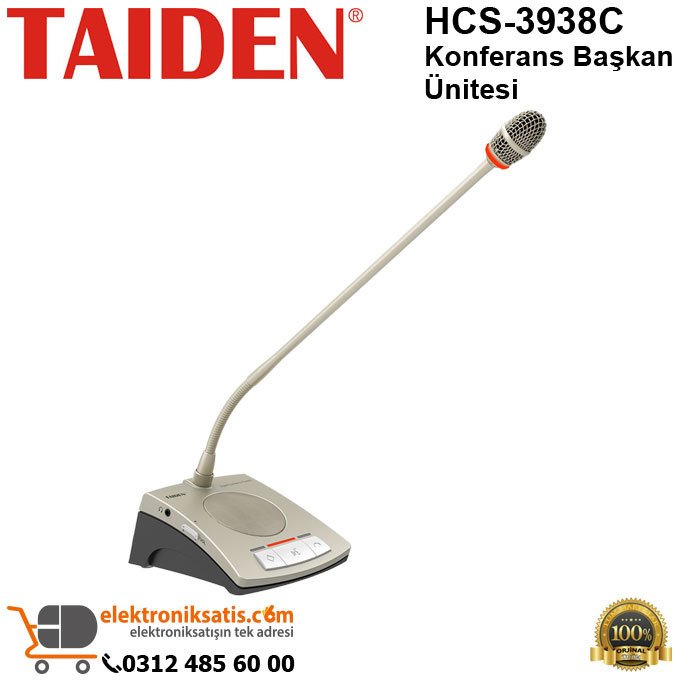 Taiden HCS-3938C Konferans Başkan Ünitesi