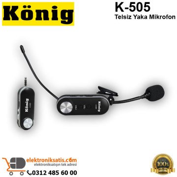 König K-505 Telsiz Yaka Mikrofon