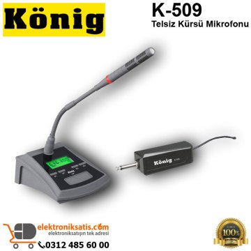 König K-509 Telsiz Kürsü Mikrofonu