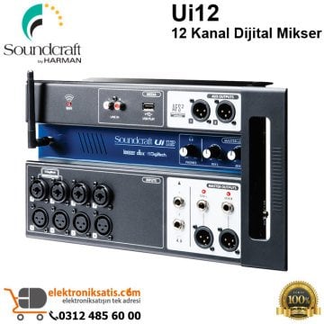 Soundcraft Ui12 12 Kanal Dijital Mikser