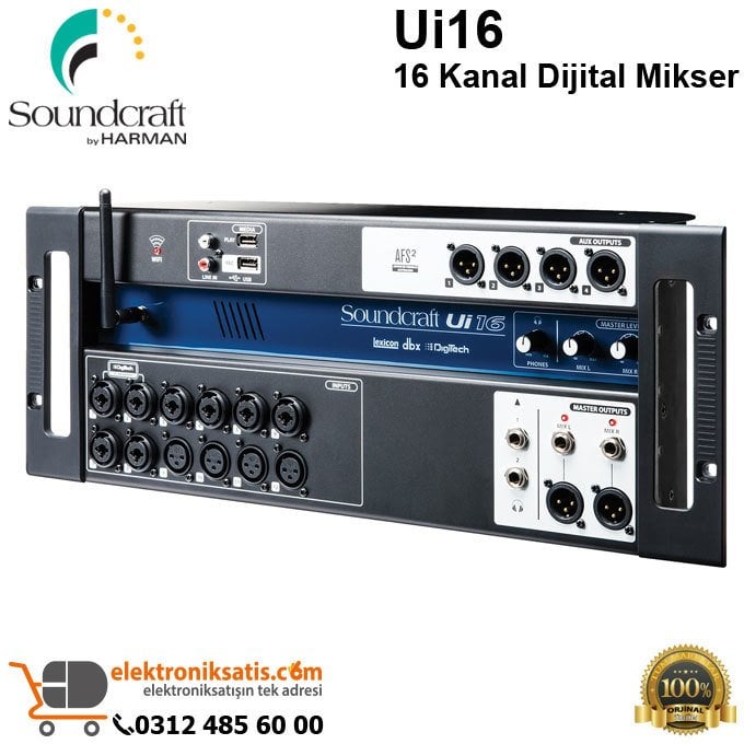 Soundcraft Ui16 16 Kanal Dijital Mikser