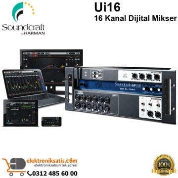 Soundcraft Ui16 16 Kanal Dijital Mikser