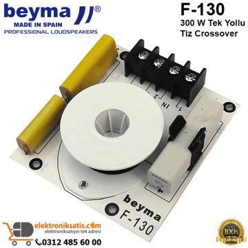 Beyma F-130 300 W Tek Yollu Tiz Crossover