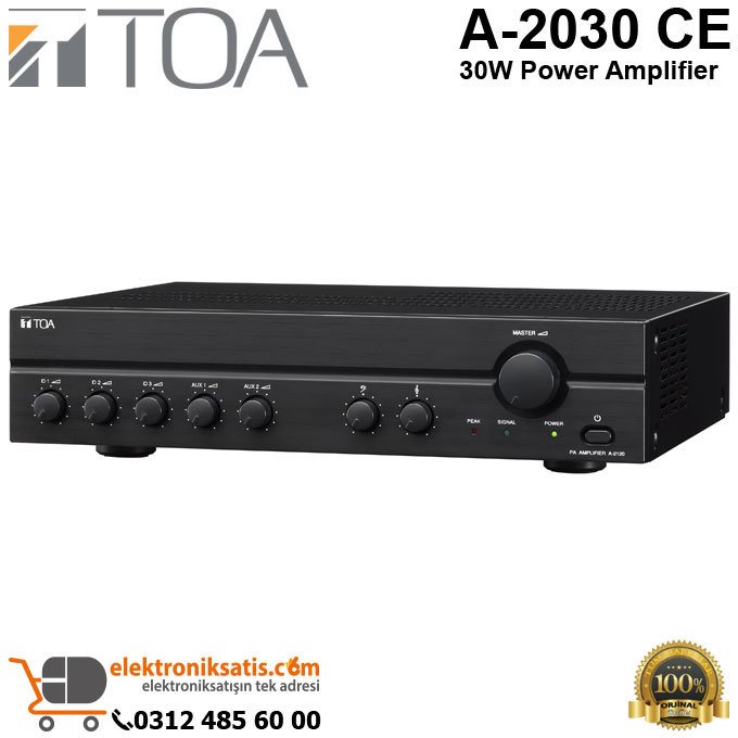 TOA A-2030 CE 30W Power Amplifier