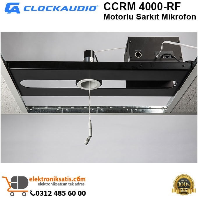 Clockaudio CCRM 4000-RF Motorlu Sarkıt Mikrofon