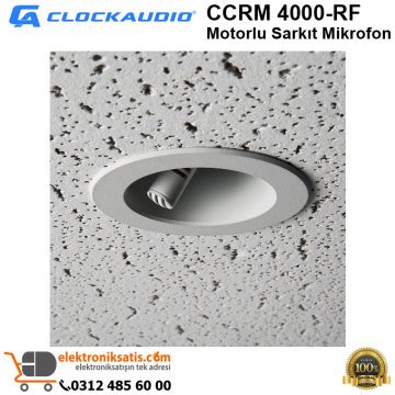 Clockaudio CCRM 4000-RF Motorlu Sarkıt Mikrofon