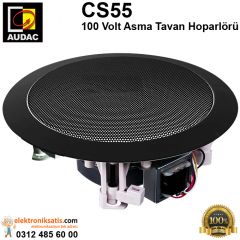 AUDAC CS55 100 Volt Siyah Asma Tavan Hoparlörü