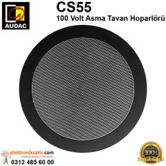 AUDAC CS55 100 Volt Siyah Asma Tavan Hoparlörü