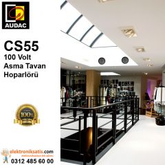 AUDAC CS55 100 Volt Siyah Asma Tavan Hoparlörü