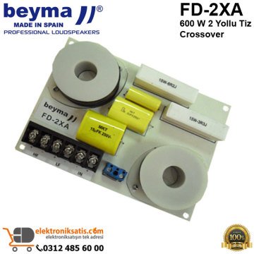 Beyma FD-2XA 600 W 2 Yollu Tiz Crossover