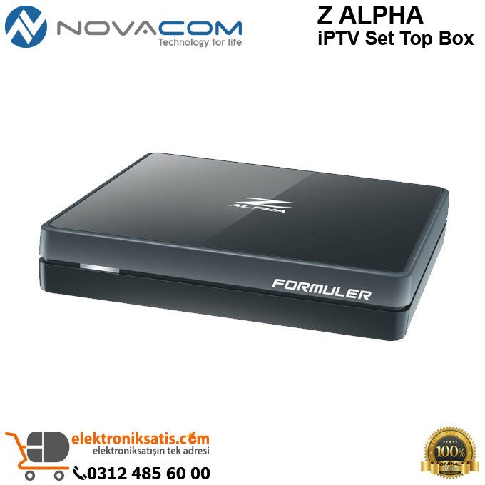 Novacom Z ALPHA iPTV Set Top Box