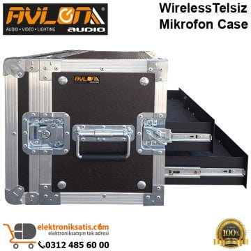 Wireless Telsiz Mikrofon 6U Rack Case