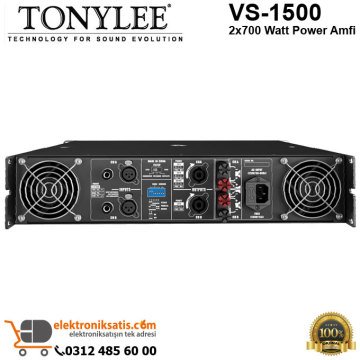 Tonylee VS-1500 2x700 Watt Power Amfi