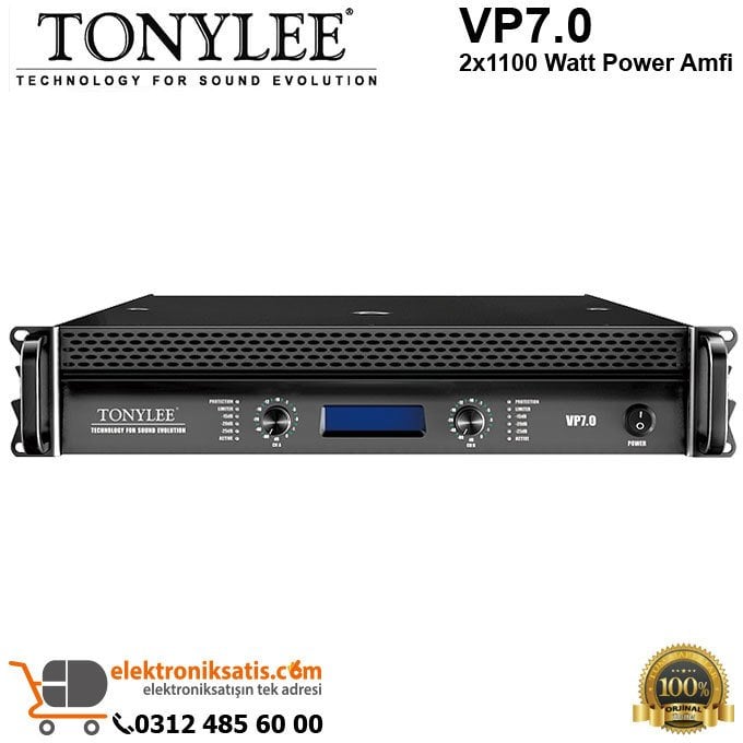 Tonylee VP7.0 2x1100 Watt Power Amfi