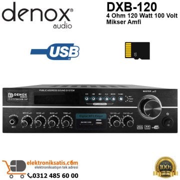 Denox DXB-120 120 Watt 100V Mikser Amfi