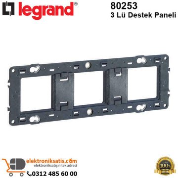 Legrand 80253 3 lü Destek Paneli