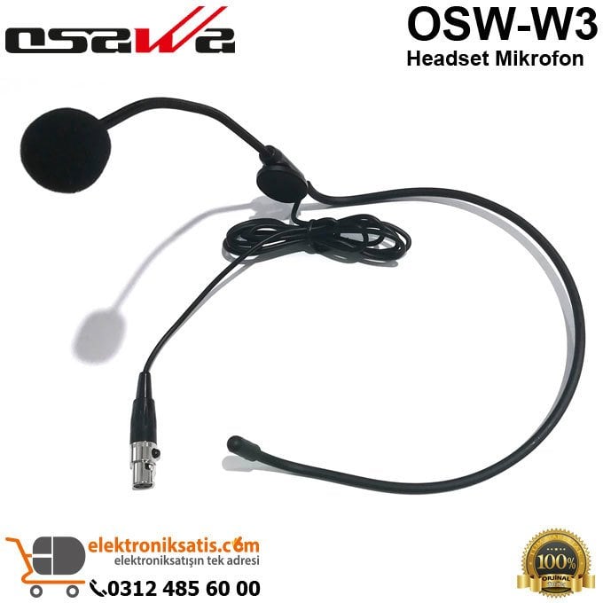 OSAWA OSW-W3 Headset Mikrofon