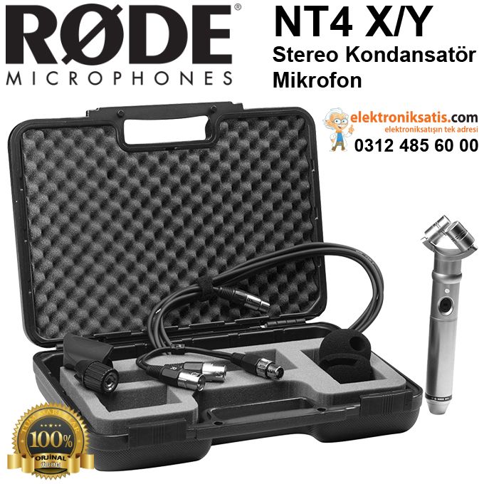 RODE NT4 X/Y Stereo Kondansatör Mikrofon