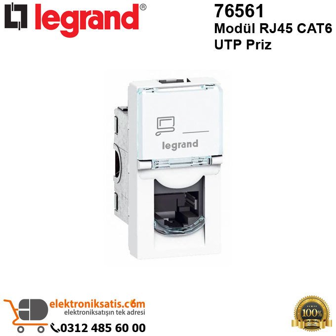 Legrand 76561 Modül RJ45 CAT6 UTP Priz