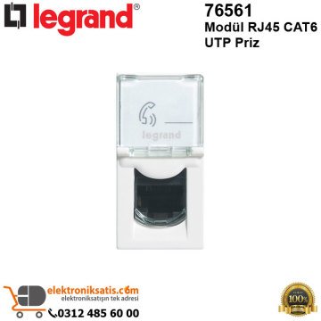 Legrand 76561 Modül RJ45 CAT6 UTP Priz