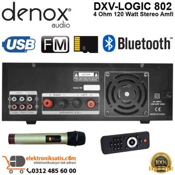 Denox DXV-Logic 802 120 Watt Stereo Amfi