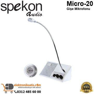 Spekon Micro-20 Gişe Mikrofonu