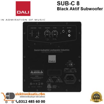 Dali SUB-C 8 Black Aktif Subwoofer